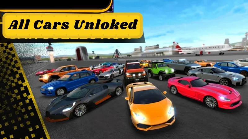 All Cars Unlocked Extreme cars Mod APK